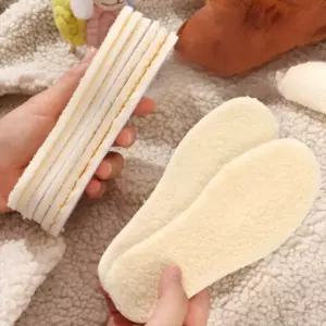 보온 방한 230-280 방한깔창 발열  깔창 구비 겨울깔창 남녀공용 쿠션 사이즈 양털깔창