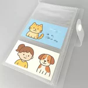 포토카드 폴라로이드 명함 정리용 미니앨범