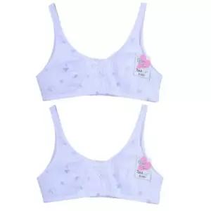 1단계 편안한 흰색 AA컵 주니어브라