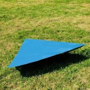 [하프클럽/셀러허브_여성트랜드패션]캠핑그늘막 삼각 그늘막타프 (스카이)