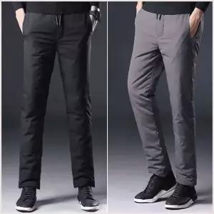 방한바지 오리털 30부터36사이즈 패딩바지 남성