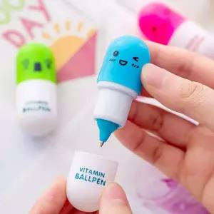 깜찍표정 캡슐 볼펜 40p세트/12월 31일 입고예정