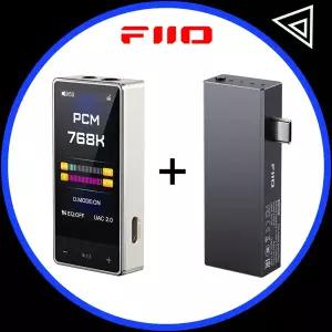 FiiO QX13 휴대용 이어폰 앰프 8 채널 DAC ES9027SPRO 디코더 1.99 화면 1 768KHz/32bit DSD512 MQA HIFI