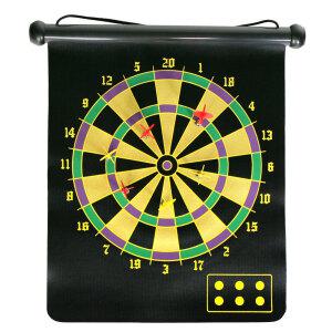 양면 자석 다트 42Cm 롤다트 보드게임 핀6개 복불복 벽걸이 게임 인터리어 파티