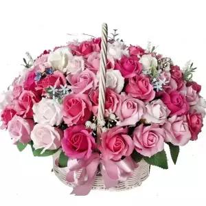 비누꽃바구니 프로포즈 축하선물