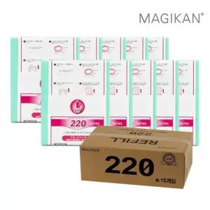 매직캔 휴지통 리피봉투 9L 10매 220R10B