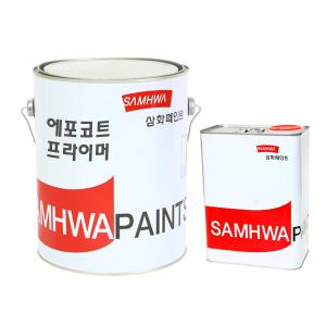 삼화페인트 바닥용 에폭시페인트 에포코트 하도 3.5L 투명