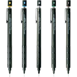 펜텔 그래프 1000 샤프 0.3 0.4 0.5 0.7 0.9mm 제도 샤프 다양한 심 굵기