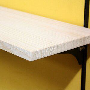 [아이엔]찬넬원목선반 80X20  선반 벽선반 인테리어선반