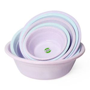 마블 플라스틱 다라이 다용도 과일 식기 대야 세숫대야 목욕대야 목욕탕 바가지