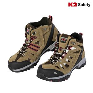 K2 세이프티 K2-52 천연가죽 경량 안전화 현장 안전작업화