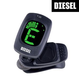 디젤 T25 자동전원 기타 튜너 우쿨렐레 튜닝기 조율기