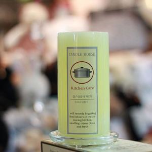 아로마 향초 특대 향기양초 (음식냄새제거)3*6 모과 배달비무료