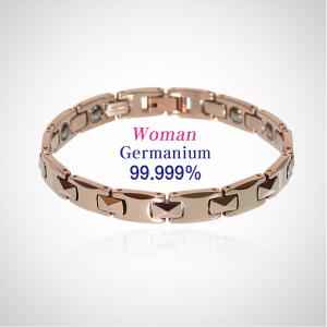 핑크골드 여자 게르마늄팔찌 건강팔찌 부모님선물