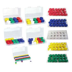 화신 칼라 컬러 원형 동그란 혼합 단색 보드 자석