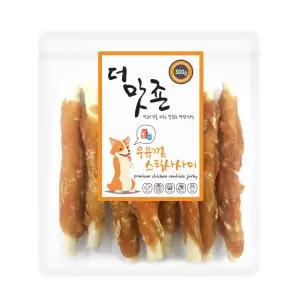 더 맛죤 우유껌스틱사사미 300g / 강아지간식/애견/용품