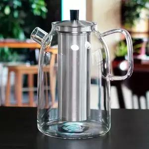 사마도요 직화 내열유리 티포트 TZ005 2000ml대용량