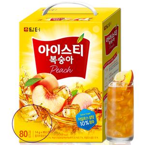 담터 아이스티 복숭아 홍차 80T /시원