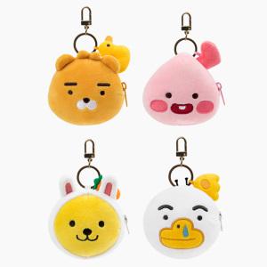 카카오프렌즈 리틀프렌즈 페이스 지갑키링 열쇠고리 키홀더 가방고리