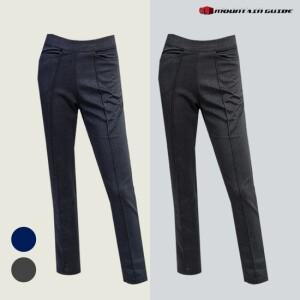 [마운틴가이드]가을 등산복 스판바지 국내산 여성 주름 밴딩바지 PGW-P93-P805