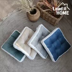 리드홈 라네즈 극세사 벨벳 겨울방석 두꺼운 키높이 쿠션 의자 쇼파