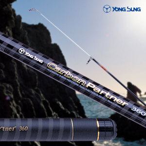 용성 카본파트너 입문자용 낚시대 민물 바다