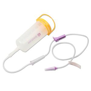 NON PVC 멸균 피딩줄+피딩백 분리형 피딩통 미음줄 영양공급