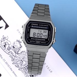 정품 A168WGG-1A CASIO 카시오 공용 디지털 메탈 시계 c36