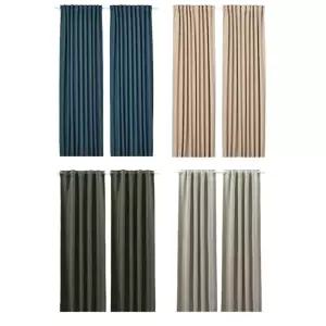 ANNAKAJSA 안나카이사 반암막커튼/한쌍/커튼/블라인드/침실/거실