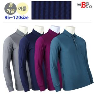 [더빅보스]PIA스판스트라이프카라티 봄 여름 가을 남자 신사