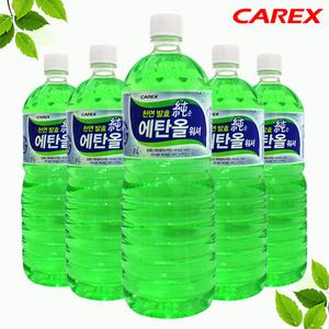 카렉스 천연발효 순 에탄올워셔액 1.8L 1박스(12개입)