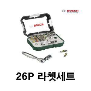 보쉬 라쳇세트26P 별렌치 드라이버 육각렌치세트 아답터 자동복스대