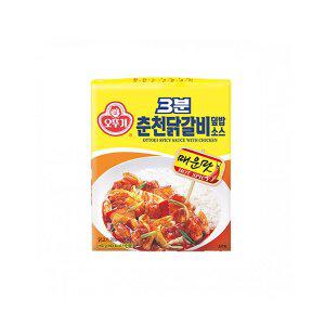 [오뚜기] 3분 춘천닭갈비덮밥소스 150g 12개