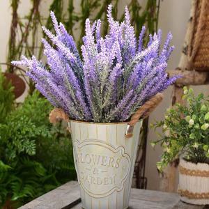 라벤더조화 부케 인테리어 조화 장식 실크플라워 도매 쇼핑몰 생화같은 인조 꽃