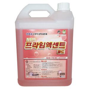 뉴프라임엑센트골드 4L 친환경 다목적세정제