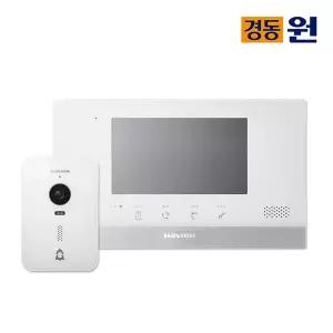[경동나비엔]경동 셀프시공 비디오폰(인터폰) NHA-0793(화이트) 초인종포함/핸즈프리/전국AS/터치버튼