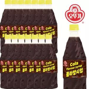 오뚜기 콜라 슬러시시럽 1kg X 15개 슬러쉬 원액 음료