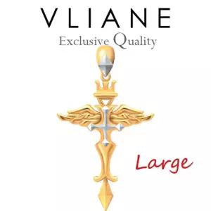 18K 알렉산더 크로스 남자 팬던트 Large