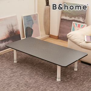 LPM 마블 블랙 라운드테이블 좌식 접이식 소파테이블 교자상 1200x600