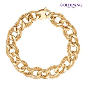 [골드팡] 14k 스네이크커브체인 팔찌