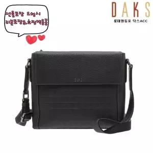 [롯데백화점]닥스 액세서리 [영등포점][GRIDⅡ] 블랙 삼각패턴 크로스백 DBBA2F263