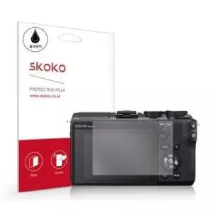 /스코코 캐논 미러리스 EOS M6 Mark2 올레포빅 액정보호필름 2매