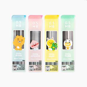 카카오프렌즈 샤프심 라이언 어피치 무지 튜브