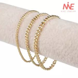 나인주얼리 14k 로맨틱 체인링1 레이어드링 체인반지