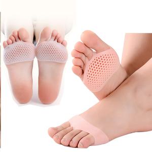 앞꿈치 패드 2세트(4pcs) 실리콘 물집방지 발바닥 투명 깔창 젤리 패드