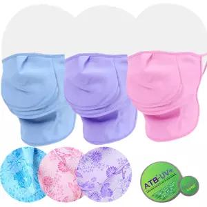 기능성 자외선차단마스크 3단 햇빛차단 안면 패션 메쉬마스크