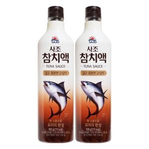 사조 참치액 한스푼으로 요리의 완성 900mL x 2개