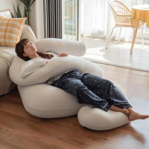 초대형 침대소파 콩쿠션 빈백 컴포터블 에어소파 1인용