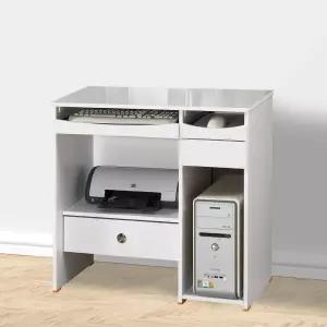 [우아미가구]카디날 800 컴퓨터책상 화이트