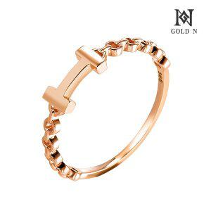 [골드앤] 18K 헤이츠 반지